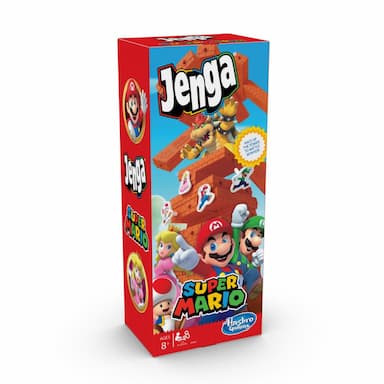 Jenga: Super Mario Edition Block Stacking Game; Ages 8 and Up