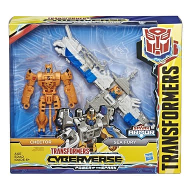 Transformers Toys Cyberverse Spark Armor Cheetor Action Figure