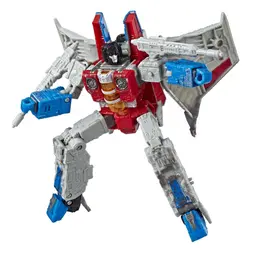 Transformers Toys Generations War for Cybertron Voyager WFC-S24 Starscream Action Figure - Siege Chapter - Adults and Kids Ages 8 and Up, 7-inch