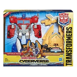 Transformers Toys Cyberverse Spark Armor Ark Power Optimus Prime Action Figure