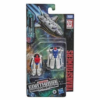 Transformers Toys Generations War for Cybertron: Earthrise Micromaster WFC-E16 Astro Squad 2-Pack, 8 and Up, 1.5-inch