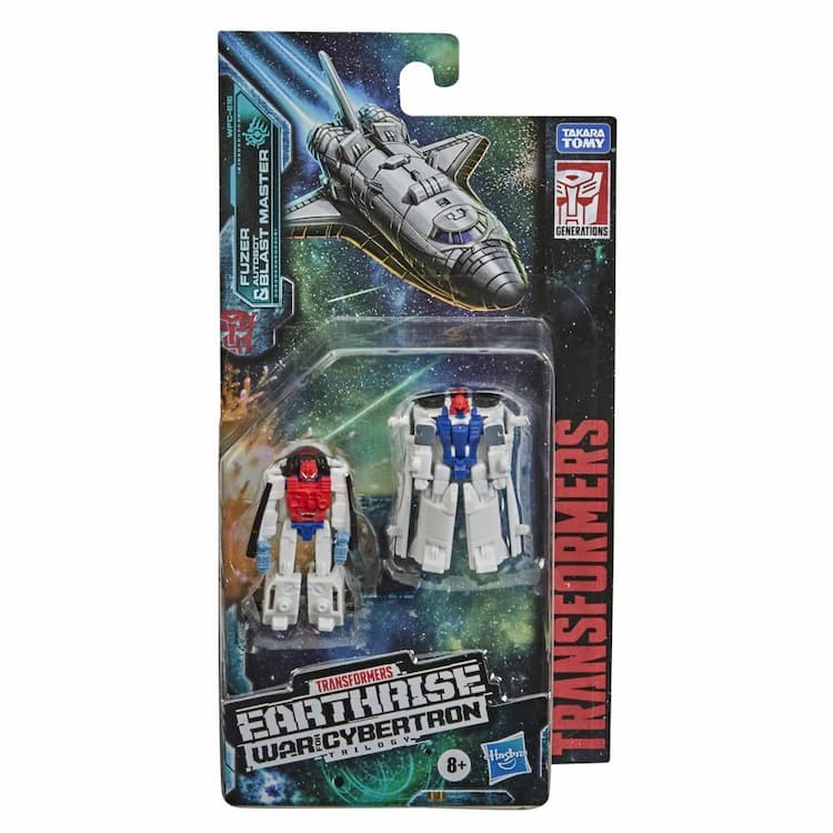 Transformers Toys Generations War for Cybertron: Earthrise Micromaster WFC-E16 Astro Squad 2-Pack, 8 and Up, 1.5-inch