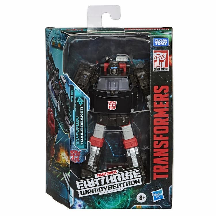 Transformers Toys Generations War for Cybertron: Earthrise Deluxe WFC-E34 Trailbreaker, 5.5-inch