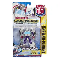 Transformers Toys Cyberverse Action Attackers Warrior Class Autobot Drift Action Figure