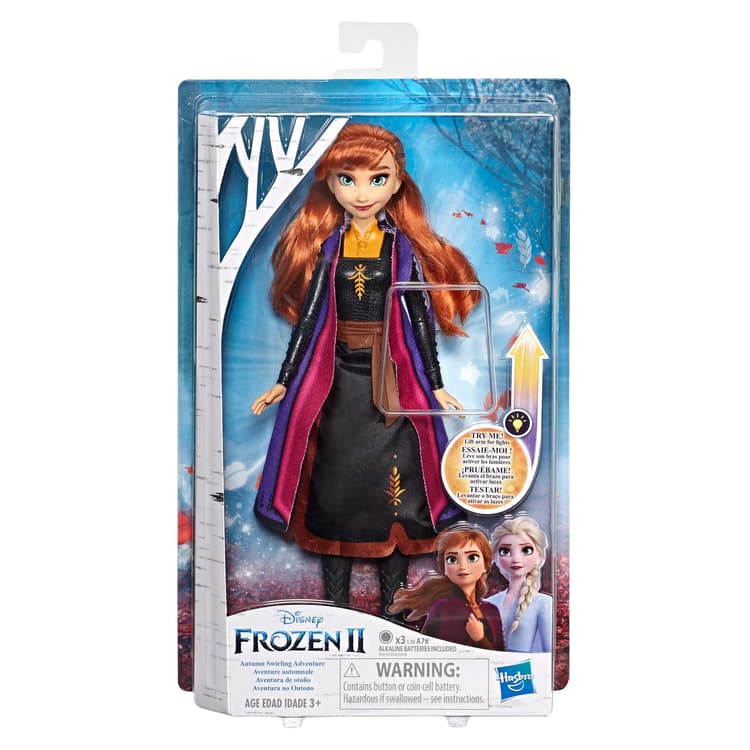 Disney Frozen Anna Autumn Swirling Adventure Fashion Doll