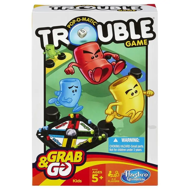 Pop-O-Matic Trouble Grab & Go Game