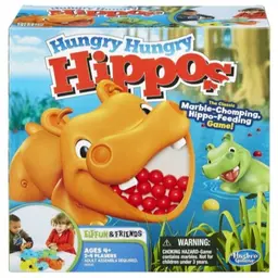 Elefun & Friends Hungry Hungry Hippos Game