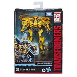 Transformers Toys Studio Series 49 Deluxe Class Transformers: Movie 1 Bumblebee Action Figure - Ages 8 and Up, 4.5-inch