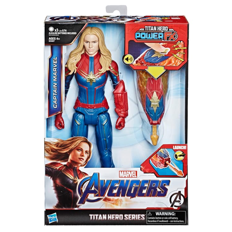 Marvel Avengers: Endgame Titan Hero Power FX Captain Marvel