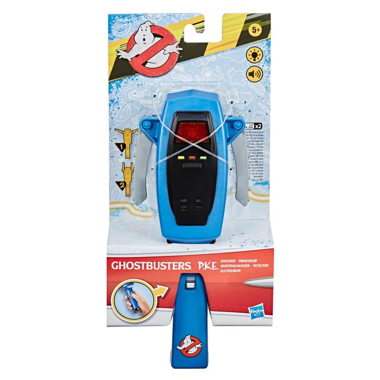 Ghostbusters Afterlife P.K.E. Shocker Roleplay Toy, Cosplay Classic Blue Gear, for Kids, Collectors, and Fans