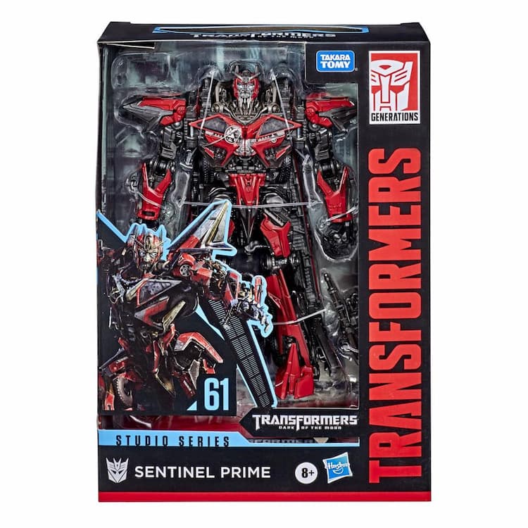 Transformers Toys Studio Series 61 Voyager Class Dark of the Moon Sentinel Prime Action Figure - Ages 8 and Up, 6.5-inch