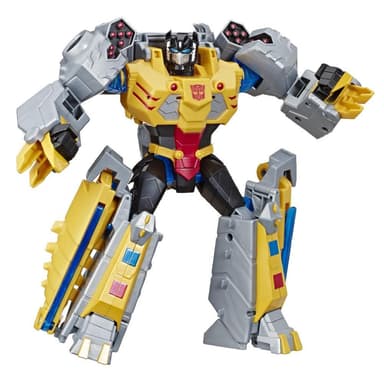 Transformers Toys Cyberverse Action Attackers Ultimate Class Grimlock Action Figure - Repeatable Seismic Stomp Action Attack - For Kids Ages 6 and Up, 9.75 inch