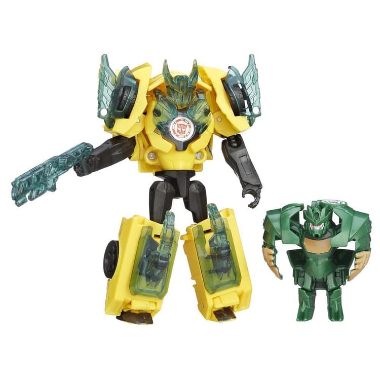 Transformers: Robots in Disguise Bumblebee vs. Major Mayhem Battle Packs