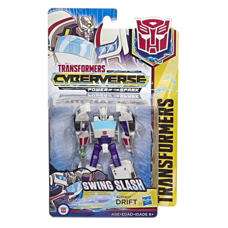 Transformers Toys Cyberverse Action Attackers Warrior Class Autobot Drift Action Figure