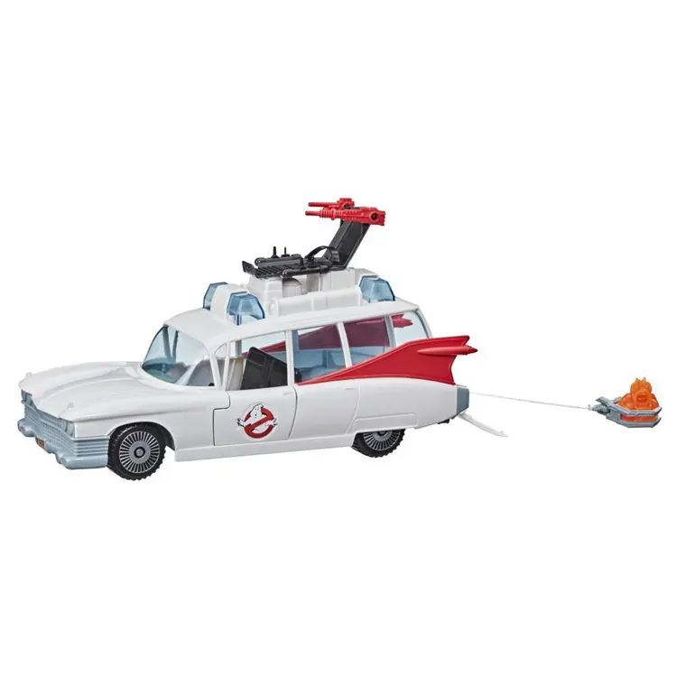 Ghostbusters Kenner Classics The Real Ghostbusters Ecto-1 Retro Vehicle with Accessories, Toys for Kids Ages 4 and Up