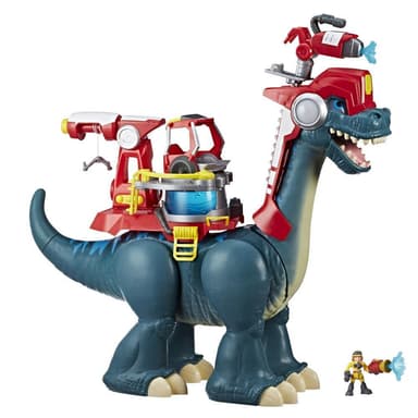 Playskool Heroes Chomp Squad Blazeasaurus and Sparks McKenzie