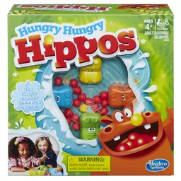 Elefun & Friends Hungry Hungry Hippos Game