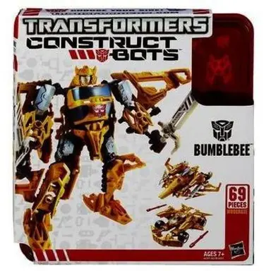 Transformers Construct-Bots Triple Changers Bumblebee Buildable Action Figure