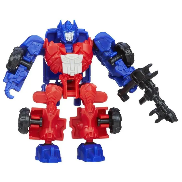 Transformers Age of Extinction Construct-Bots Dinobot Riders Optimus Prime Buildable Action Figure
