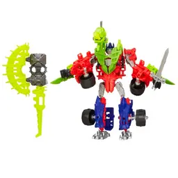 Transformers Age of Extinction Construct-Bots Dinobot Warriors Optimus Prime and Gnaw Dino Buildable Action Figures