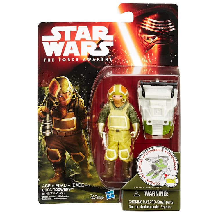Star Wars The Force Awakens 3.75-Inch Figure Forest Mission Goss Towers