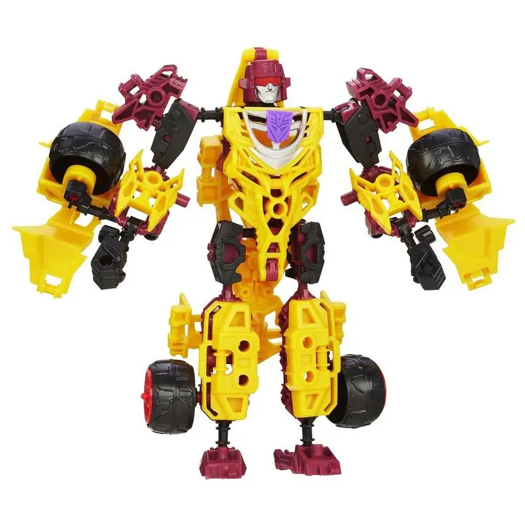 Transformers Construct-Bots Elite Class Decepticon Dragstrip Buildable Action Figure