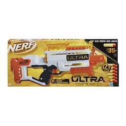 Nerf Ultra Dorado Motorized Blaster, Gold Accents, Fast-Back Loading, 12 Darts, Compatible Only with Nerf Ultra Darts