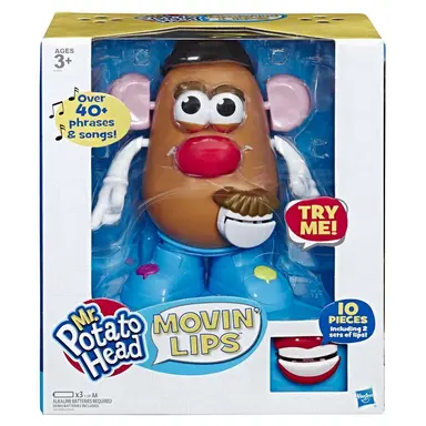 Playskool Mr. Potato Head Movin' Lips Electronic Interactive Talking Toy
