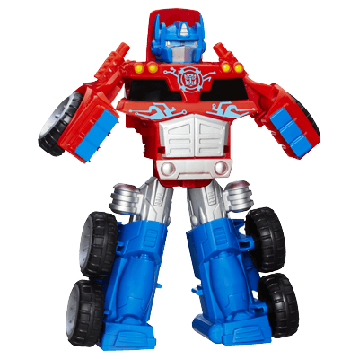 Playskool Heroes Transformers Rescue Bots Optimus Prime Rescue Trailer