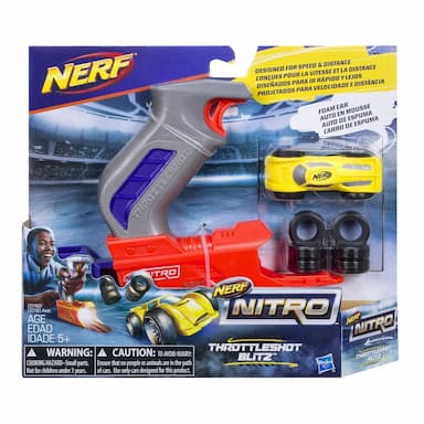 Nerf Nitro ThrottleShot Blitz (grey blaster)