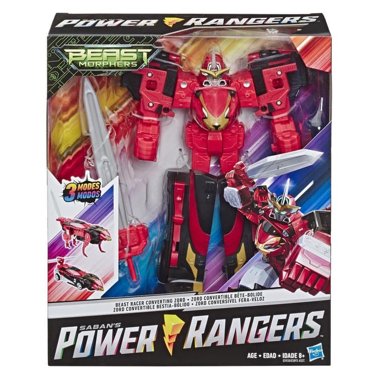 Power Rangers Beast Morphers Beast Racer Zord Power Rangers Converting Action Figure