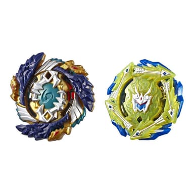 Beyblade Burst Turbo Slingshock Dual Pack Fafnir F4 and Rudr R4