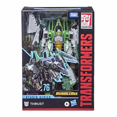 Transformers Toys Studio Series 76 Voyager Transformers: Bumblebee Thrust Action Figure - 8 and Up, 6.5-inch