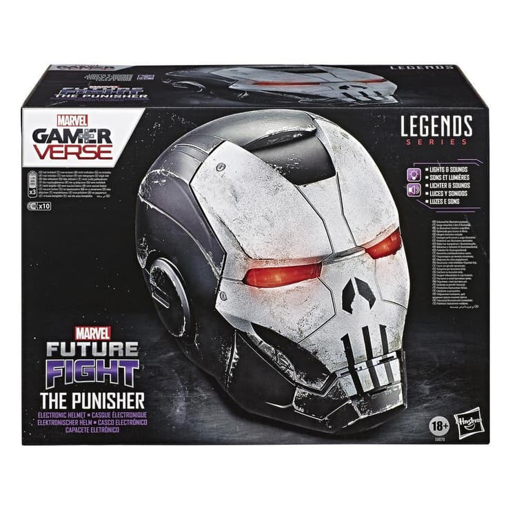 Hasbro Marvel Legends Series Gamerverse The Punisher Electronic Helmet