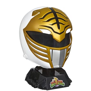 Power Rangers Lightning Collection Mighty Morphin White Ranger Helmet