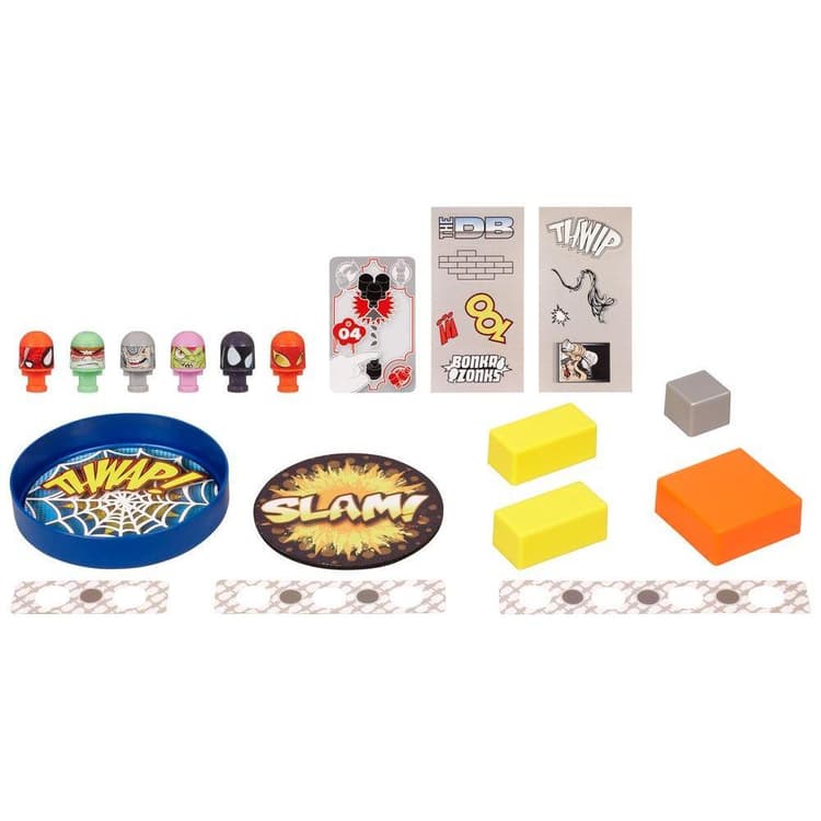 BONKAZONKS MARVEL SERIES 1 SPIDER-MAN STACKROBATIC STUNT SET