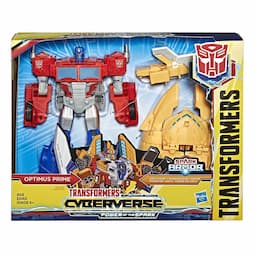 Transformers Toys Cyberverse Spark Armor Ark Power Optimus Prime Action Figure