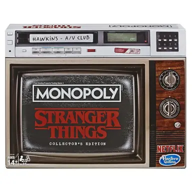 Monopoly Game Stranger Things Collector's Edition Board Game