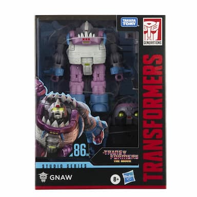 Transformers Toys Studio Series 86-08 Deluxe Class The Transformers: The Movie Gnaw Action Figure, 8 and Up, 4.5-inch
