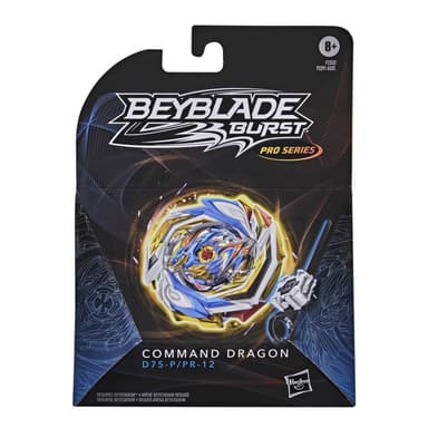 Beyblade Burst Pro Series Command Dragon Spinning Top Starter Pack -- Battling Game Top with Launcher Toy