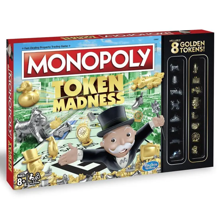 Monopoly Token Madness Game