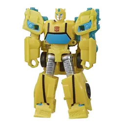 Transformers Bumblebee Cyberverse Adventures Action Attackers Scout Class Bumblebee Action Figure - Hive Swarm Action Attack, 3.75-inch