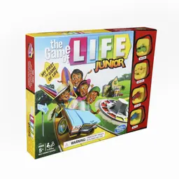 The Game of Life Junior Board Game for Kids Ages 5 and Up