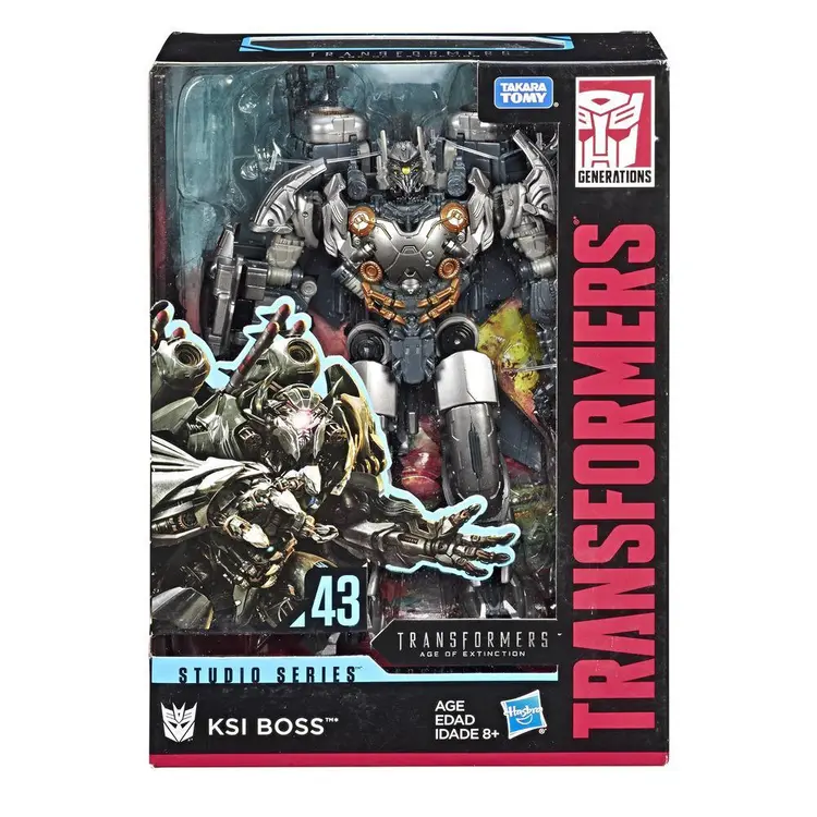 Transformers Toys Studio Series 43 Voyager Class Transformers: Age of Extinction movie KSI Boss Action Figure