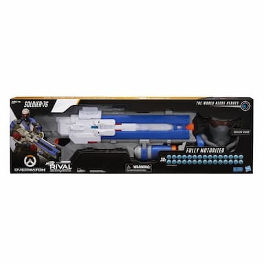 Overwatch Soldier: 76 Nerf Rival Blaster and Targeting Visor 