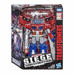 Transformers Toys Generations War for Cybertron Leader WFC-S40 Galaxy Upgrade Optimus Prime Action Figure - Siege Chapter - Adults and Kids Ages 8 and Up, 7-inch