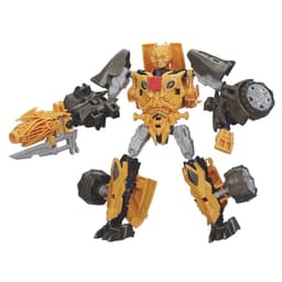 Transformers Age of Extinction Construct-Bots Dinobot Warriors Bumblebee and Nosedive Dino Buildable Action Figures