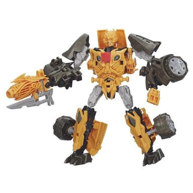 Transformers Age of Extinction Construct-Bots Dinobot Warriors Bumblebee and Nosedive Dino Buildable Action Figures
