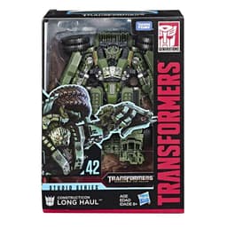 Transformers Toys Studio Series 42 Voyager Class Transformers: Revenge of the Fallen movie Constructicon Long Haul Action Figure