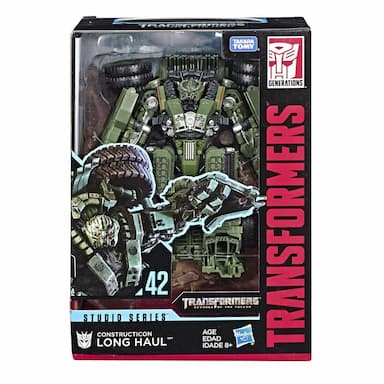 Transformers Toys Studio Series 42 Voyager Class Transformers: Revenge of the Fallen movie Constructicon Long Haul Action Figure